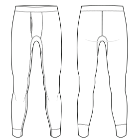 Fashion sewing patterns for MEN Underwear Underwear 7310